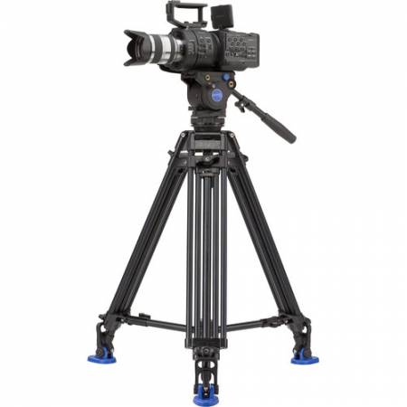Benro BV4PRO - zestaw, statyw Alu z głowicą video, max. udźwig 4kg