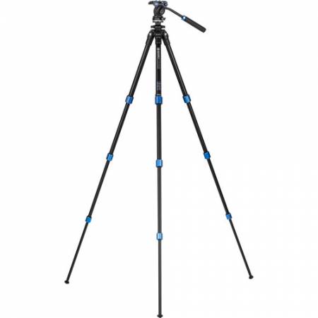Benro TSL08AS2CSH - zestaw statyw video z głowicą S2C oraz torbą