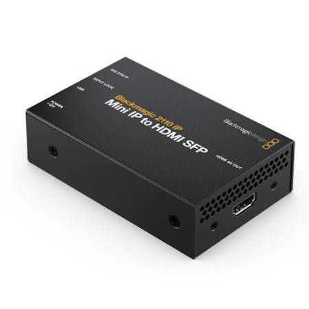 Blackmagic Design 2110 IP Mini IP to HDMI SFP - konwerter do monitorowania, HDMI, moduł światłowodowy