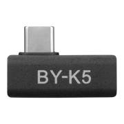 Boya BY-K5 - adapter mikrofonowy, USB-C żeński na USB-C męski, 90 stopni
