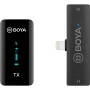 Boya BY-XM6-S3 - dwukanałowy mikrofon bezprzewodowy do iOS/Lightning