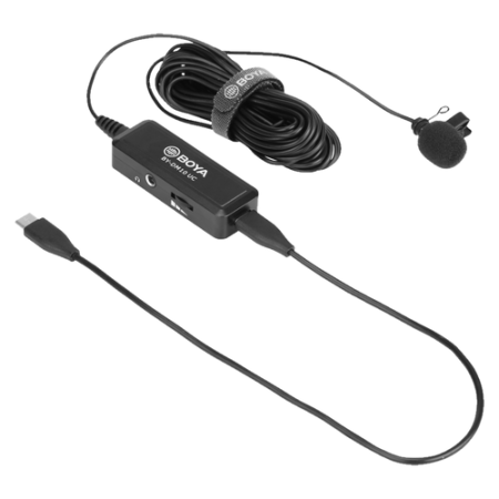Boya BY-DM10UC - mikrofon krawatowy kompatybilny z USB i USB-C Filmgraf
