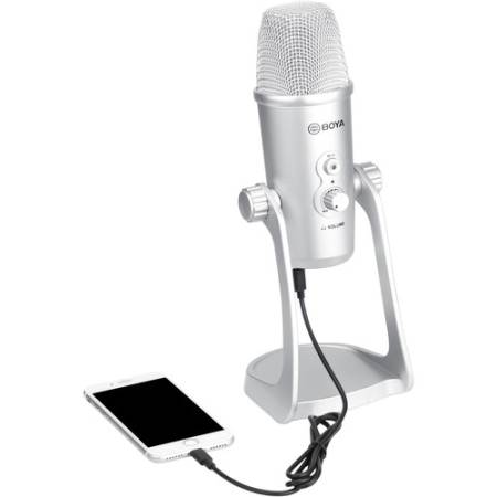 Boya BY-PM700SP - mikrofon pojemnościowy, podcasty, USB-C, iOS