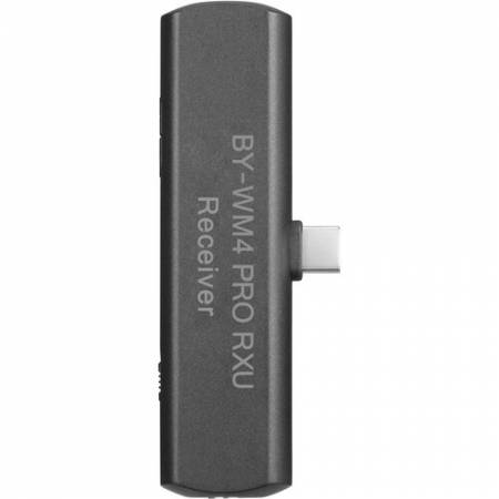 Boya BY-WM4 PRO RXU - bezprzewodowy odbiornik dwukanałowy, USB-C