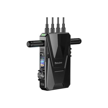 Desview Atlas X - zestaw, nadajnik i odbiornik do bezprzewodowej transmisji video 4K (TX / RX, 35ms, 2,4Ghz / 5Ghz / 6Ghz)