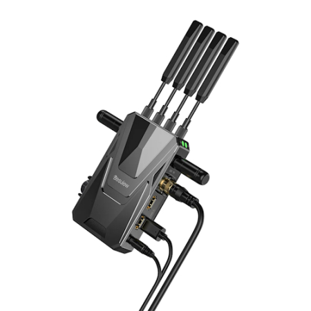 Desview Atlas X - zestaw, nadajnik i odbiornik do bezprzewodowej transmisji video 4K (TX / RX, 35ms, 2,4Ghz / 5Ghz / 6Ghz)