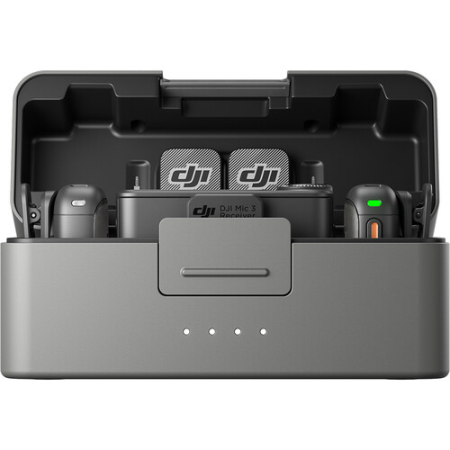 DJI Mic 3 (2 TX + 1 RX + Etui ładujące) - zestaw mikrofonów bezprzewodowych