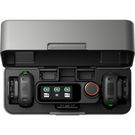 DJI Mic 3 (2 TX + 1 RX + Etui ładujące) - zestaw mikrofonów bezprzewodowych