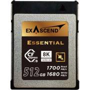 Exascend EXPC3E512GB - karta CFexpress 512GB, 8K Ultra HD, Type B R1700/W1680 1