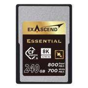 Exascend EXPC3EA240GB - karta CFexpress 240GB, 8K Ultra HD, Type A, R800/W700