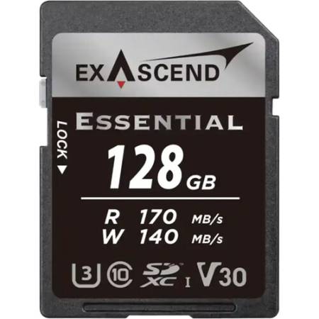 Exascend EX128GSDU1-S Essential - karta SDXC 128GB, UHS-I, V30, R170/W140_1