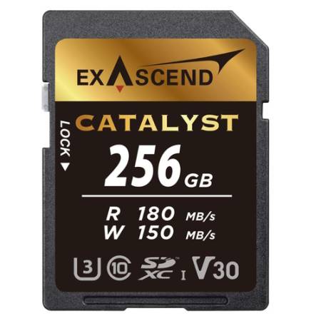 Exascend EX256GSDU1 - karta SDXC 256GB, UHS-II, R300/W280