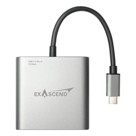 Exascend EXCRCFSD2A - czytnik kart CFexpress Type A i SDXC, USB-C 3.2 Gen 2, 10Gb/s_2