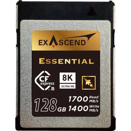 Exascend EXPC3E128GB - karta CFexpress 128GB, 8K Ultra HD, Type B, R1700/W1400