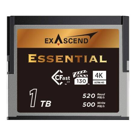 Exascend EXSD3X001TB - karta CFX 1TB, 4K Ultra HD, R520/W500