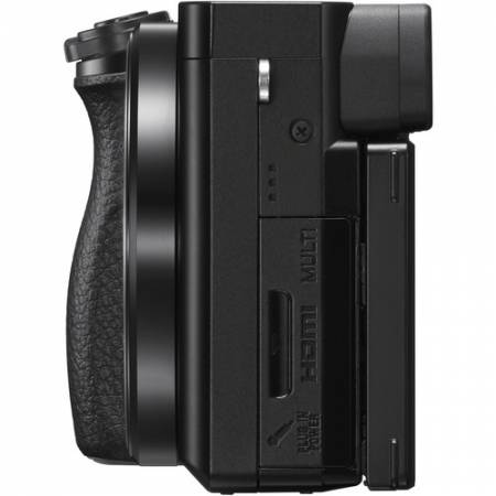 Sony A6100 + SEL1650 - aparat cyfrowy, bezlusterkowiec z matrycą 24Mpx + obiektyw 16-50mm (ILCE-6100L)