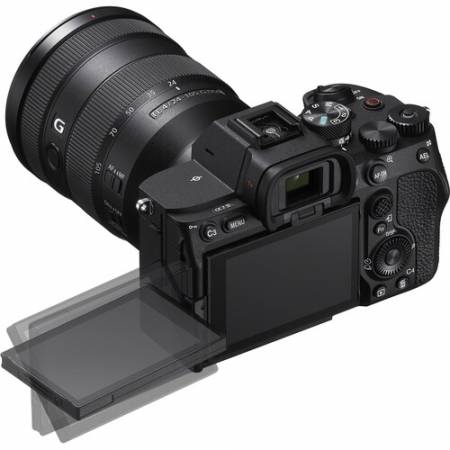 Sony A7IV KIT - aparat, belusterkowiec pełnoklatkowy 35mm, 33Mpix, 4K, 24-70mm, ILCE-7M4K