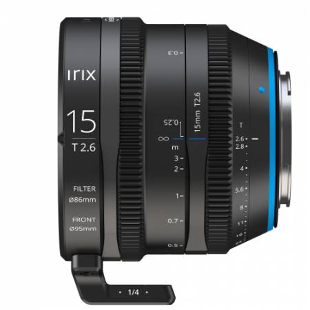 Irix Cine 15mm T2.6 - obiektyw stałoogniskowy