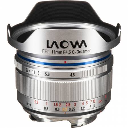 Laowa 11mm f/4.5 FF RL - obiektyw stałoogniskowy, Leica M, silver