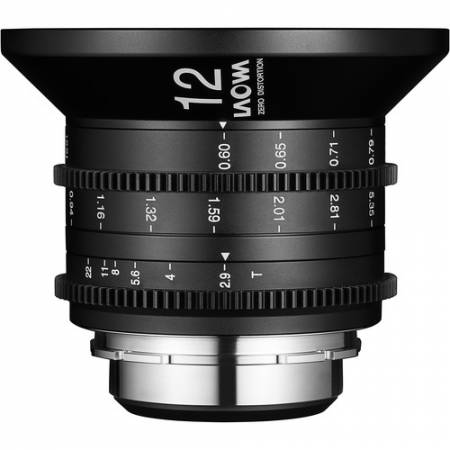 Laowa Venus Optics 12mm T2.9 Zero-D Cine - obiektyw stałoogniskowy do Sony E