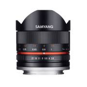Samyang 8mm f/2.8 UMC Fish-Eye II - obiektyw stałoogniskowy, Fuji X (Black)