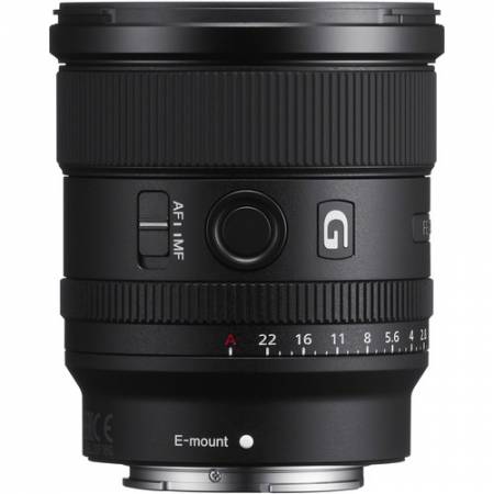 Sony FE 20mm f/1.8 G - obiektyw stałoogniskowy, SEL20F18G