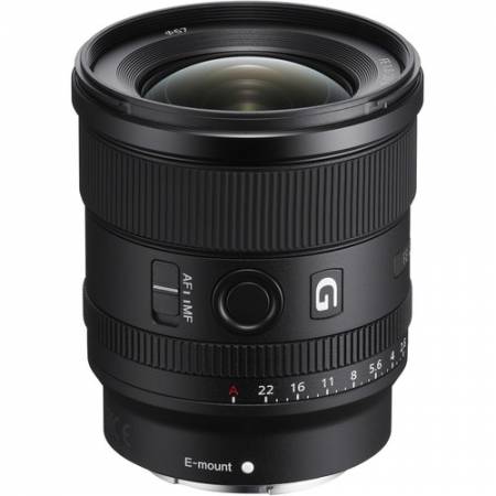 Sony FE 20mm f/1.8 G - obiektyw stałoogniskowy, SEL20F18G