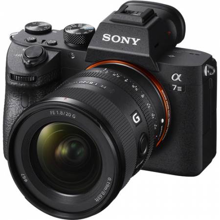 Sony FE 20mm f/1.8 G - obiektyw stałoogniskowy, SEL20F18G