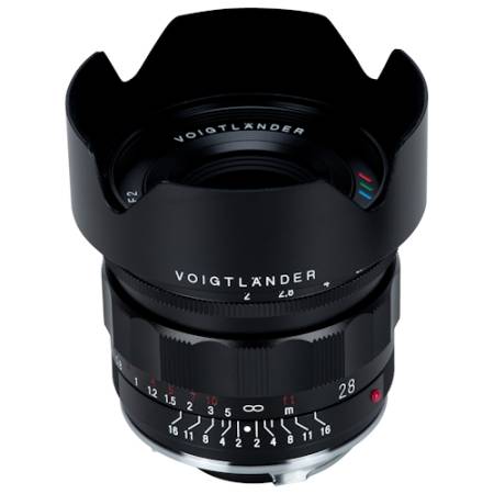 Voightlander APO Lanthar 28mm F2 - obiektyw stałoogniskowy, Leica M (czarny)