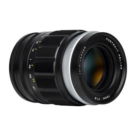 Voigtlander Portrait Heliar 75mm F1.8 - obiektyw stałoogniskowy, Nikon Z - przód obiektywu