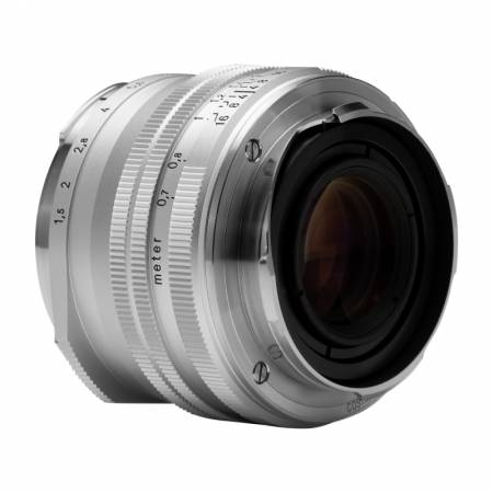 Voigtlander Nokton II 50mm f/1.5 - obiektyw stałoogniskowy, Leica M (MC), srebrny