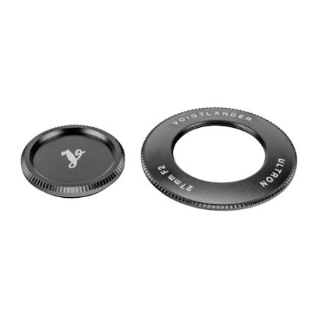 Voigtlander Ultron 27 mm f/2,0 - obiektyw stałoogniskowy, srebrny, Fujifilm X