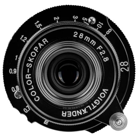 Voigtlander Color Skopar I 28 mm f/2,8 - obiektyw stałoogniskowy do Leica M, czarny