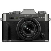 FUJIFILM X-T30 III + XC13-33MM - zestaw, aparat bezlusterkowy 26.1Mpx, APS-C + obiektyw 13-33mm, F3.5-6.3 (czarno-srebrn