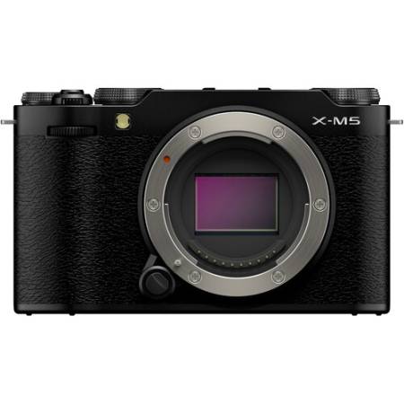 FUJIFILM X-M5 - aparat bezlusterkowy 26.1Mpx, APS-C (body, czarny) - przód
