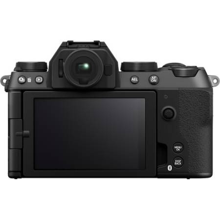FUJIFILM X-S20 + XC15-45MM - zestaw, aparat bezlusterkowy 26.1Mpx, APS-C + obiektyw 15-45mm, F3.5-5.6 (czarny) - tył