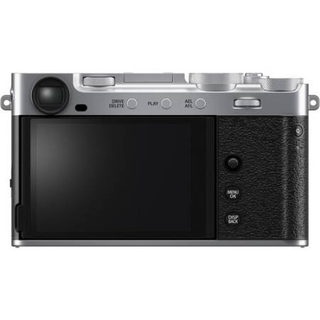 FUJIFILM X-E5 + XF23MM - zestaw, aparat bezlusterkowy 40.2Mpx, APS-C + obiektyw 23mm, F2.8 (srebrny) - tył