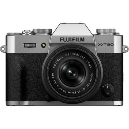 FUJIFILM X-T30 III + XC13-33MM - zestaw, aparat bezlusterkowy 26.1Mpx, APS-C + obiektyw 13-33mm, F3.5-6.3 (srebrny) - pr