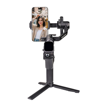 FeiyuTech Scorp mini 3 Kit - gimbal ręczny 4w1, stabilizator obrazu z kablami sterującymi (udźwig 2kg, moduł AI)