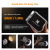 K&F Concept KF5560 PL-60B - lampa LED COB z akcesoriami (2700-6500K, Bi-Color, 60W, mocowanie FM) - mały rozmiar