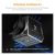K&F Concept KF5560 PL-60B - lampa LED COB z akcesoriami (2700-6500K, Bi-Color, 60W, mocowanie FM) - wiatrak