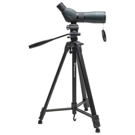 Focus Outdoor 15-45x60 incl. tripod WF3950 - zestaw, luneta obserwacyjna, 15-45x, 60mm + statyw WF3950 - luneta bokiem