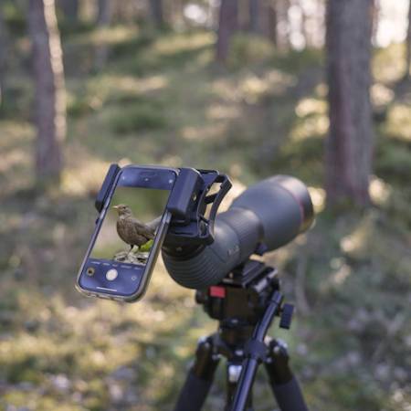 Focus Connect Digiscoping Adapter - adapter do smartfonów do digiskopingu (okulary 23-64mm) - przykład użycia