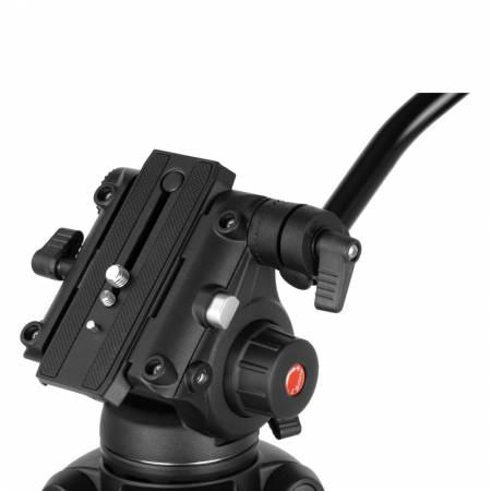 Fotopro DV-2 - zestaw, statyw wideo z głowicą