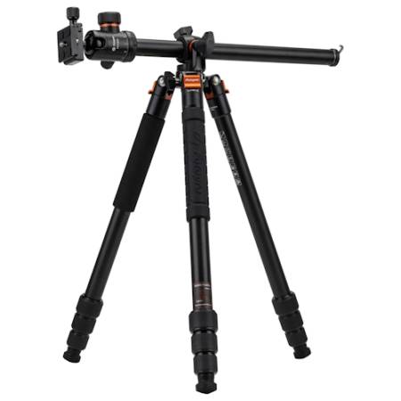 Fotopro X-Go HR Pro FPH-52Q - zestaw, statyw 22,5-159cm, głowica kulowa, udźwig 8kg, czarny