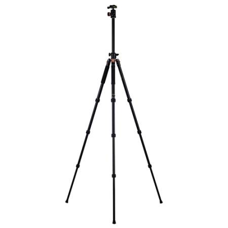 Fotopro X-Go HR Pro FPH-52Q - zestaw, statyw 22,5-159cm, głowica kulowa, udźwig 8kg, czarny