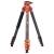 Fotopro X-Airfly - zestaw, statyw Carbon, głowica foto, 10,5-160cm, udźwig 5kg, pomarańczowy