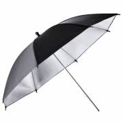 Godox UB-002 Black-Silver Umbrella - modyfikator światła, parasolka czarno-srebrna 101cm (40'') - filmgraf.pl