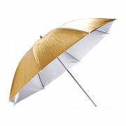 Godox UB-007 Golde-Silver Reversible Umbrella - modyfikator światła parasolka złoto-srebrna, odwracana, 84cm (33