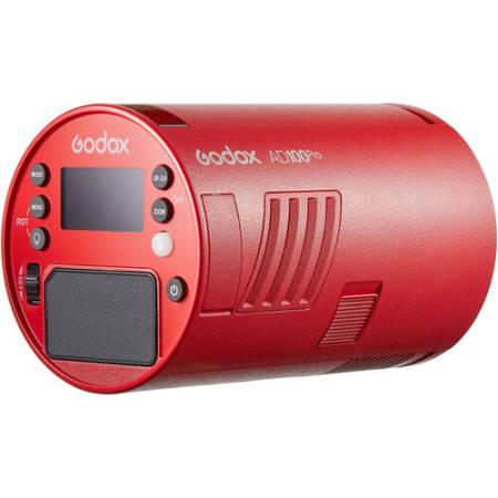 Godox AD100Pro Red - lampa błyskowa plenerowa, 100Ws, czerwona